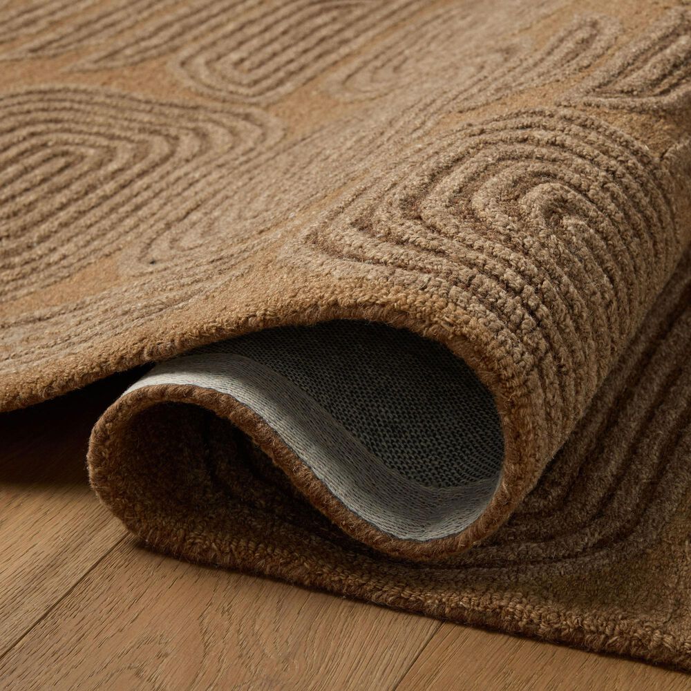 Loloi Madi Mocha and Cocoa 8'6" x 11'6" Area Rug, , large