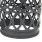 Maple and Jade Indoor/Outdoor 3-Piece Nesting Geometric Accent End Table Set in White, Gray and Dark Gray, , large
