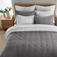 Levtex Cloud Waffle 3-Piece Full/Queen Quilt Set in Grey, , large