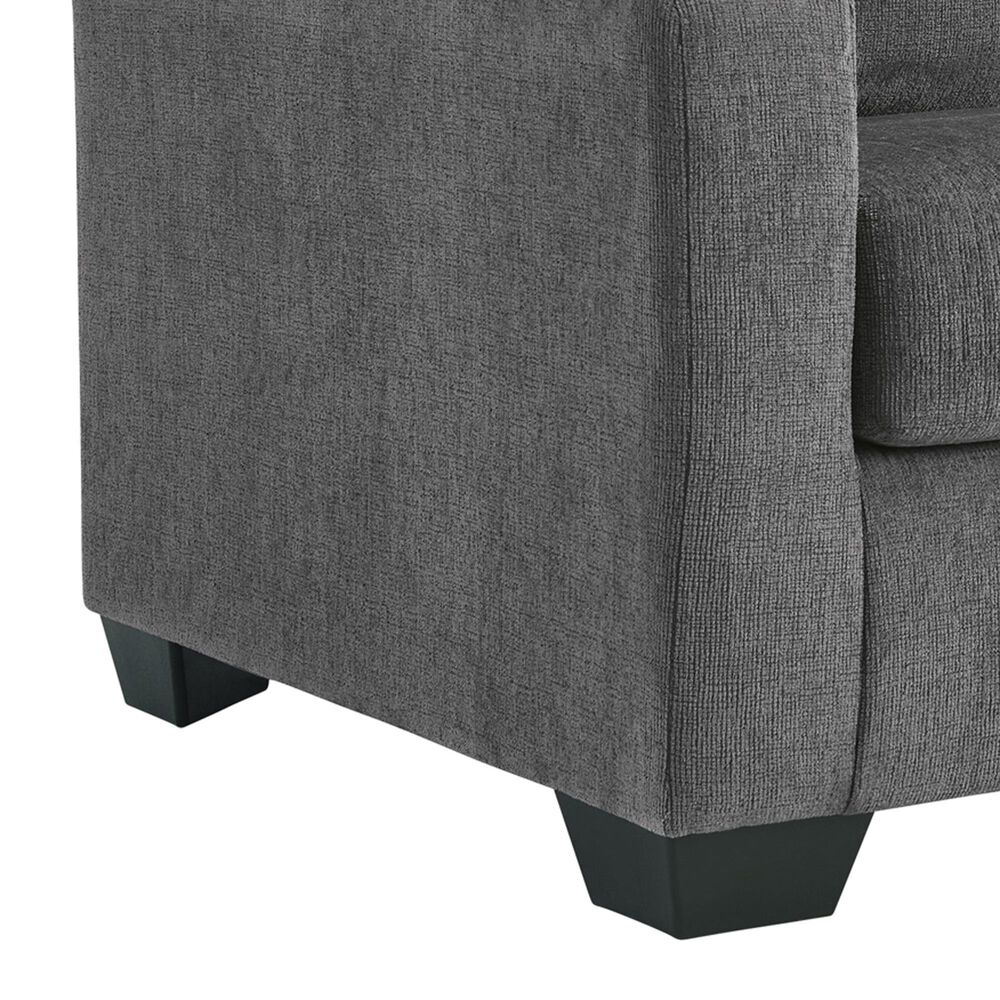 Ashley Rannis Stationary Twin Sofa Sleeper in Pewter, , large