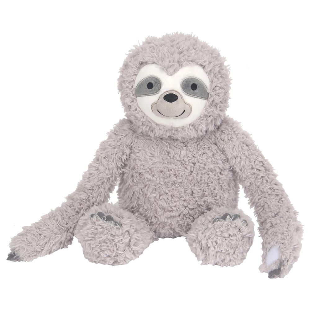 Lambs and Ivy Sloth Plush Stuffed Animal Toy in Gray, , large
