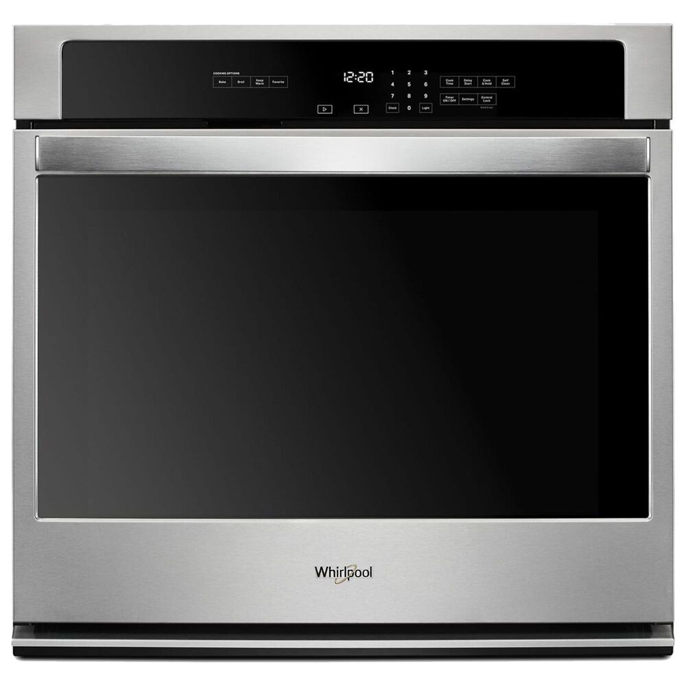 Whirlpool 27" 4.3 Cu. Ft. Single Wall Oven with the Fit System in Stainless Steel, , large