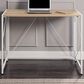 Valor Living Ravel Tool-Less Folding Desk in River Oak and White, , large