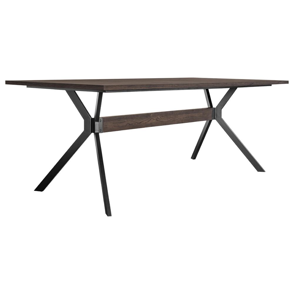 Blue River Nevada 2-Piece Dining Table Set in Dark Brown, , large