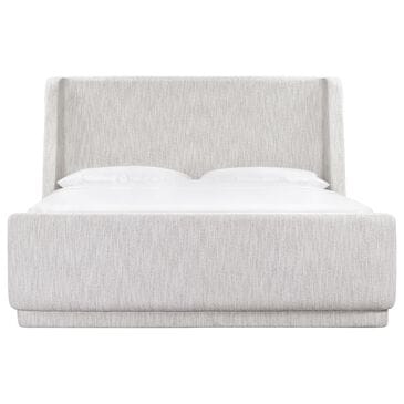 Simeon Collection Breckenridge Queen Wingback Bed in Grace Bone, , large