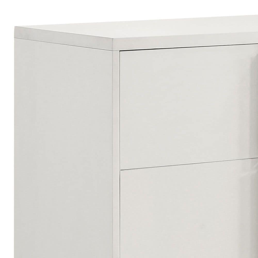 Pacific Landing Marceline 6-Drawer Dresser in White and Gold, , large