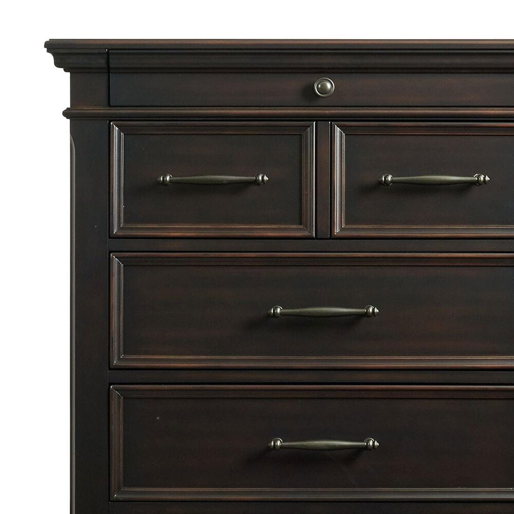 Mayberry Hill Slater 6-Drawer Chest in Black, , large