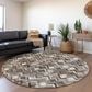 Dalyn Rug Company Bozeman BM5 Gray 8" Round Area Rug, , large