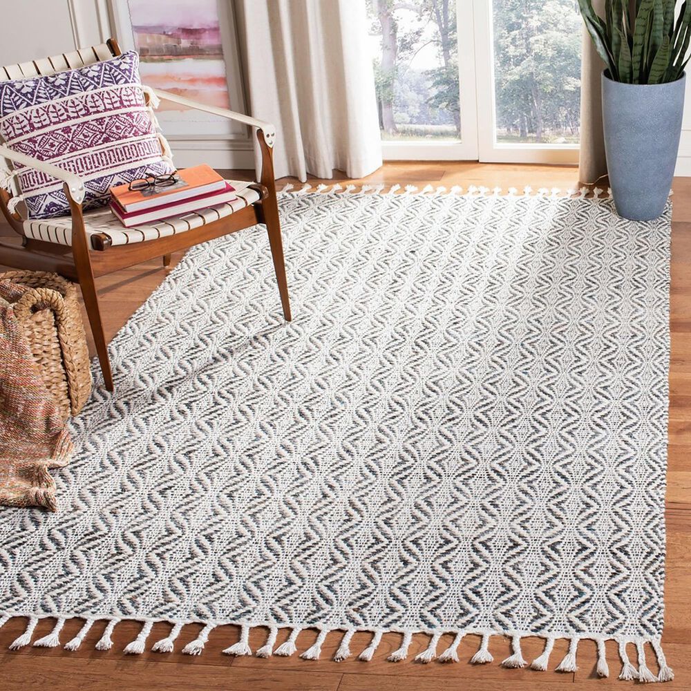 Safavieh Natura Transitional 5&#39; x 8&#39; Charcoal Area Rug, , large