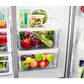 Whirlpool 28 Cu. Ft. 36-Inch Wide Side-by-Side Refrigerator in Black Stainless, , large