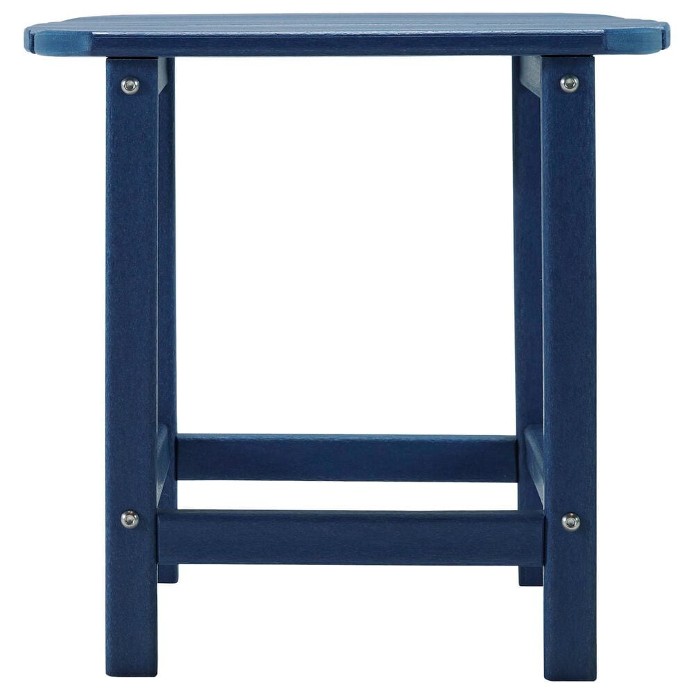 Ashley Sundown Treasure Patio End Table in Blue, , large