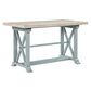 Steve Silver Counter Height Trestle Dining Table in Green, , large