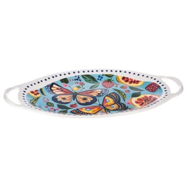 Ganz Frolicking Butterflies Platter in Multicolor, , large