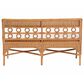 Baxton Studio Oxford Dining Bench in Light Honey, , large
