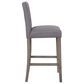 CorLiving Leila 31" Bar Stool in Silver Grey, , large