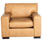 Fulton Home Ketchum Leather Accent Chair in Telluride Tan, , large
