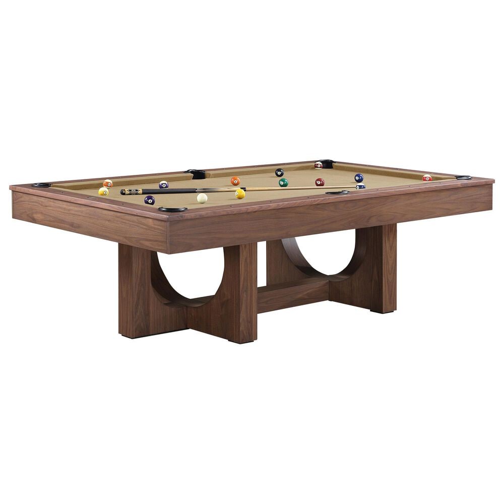 Imperial Rowan 8" Pool Table in Light Walnut, , large