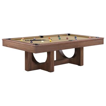 Imperial Rowan 8" Pool Table in Light Walnut, , large