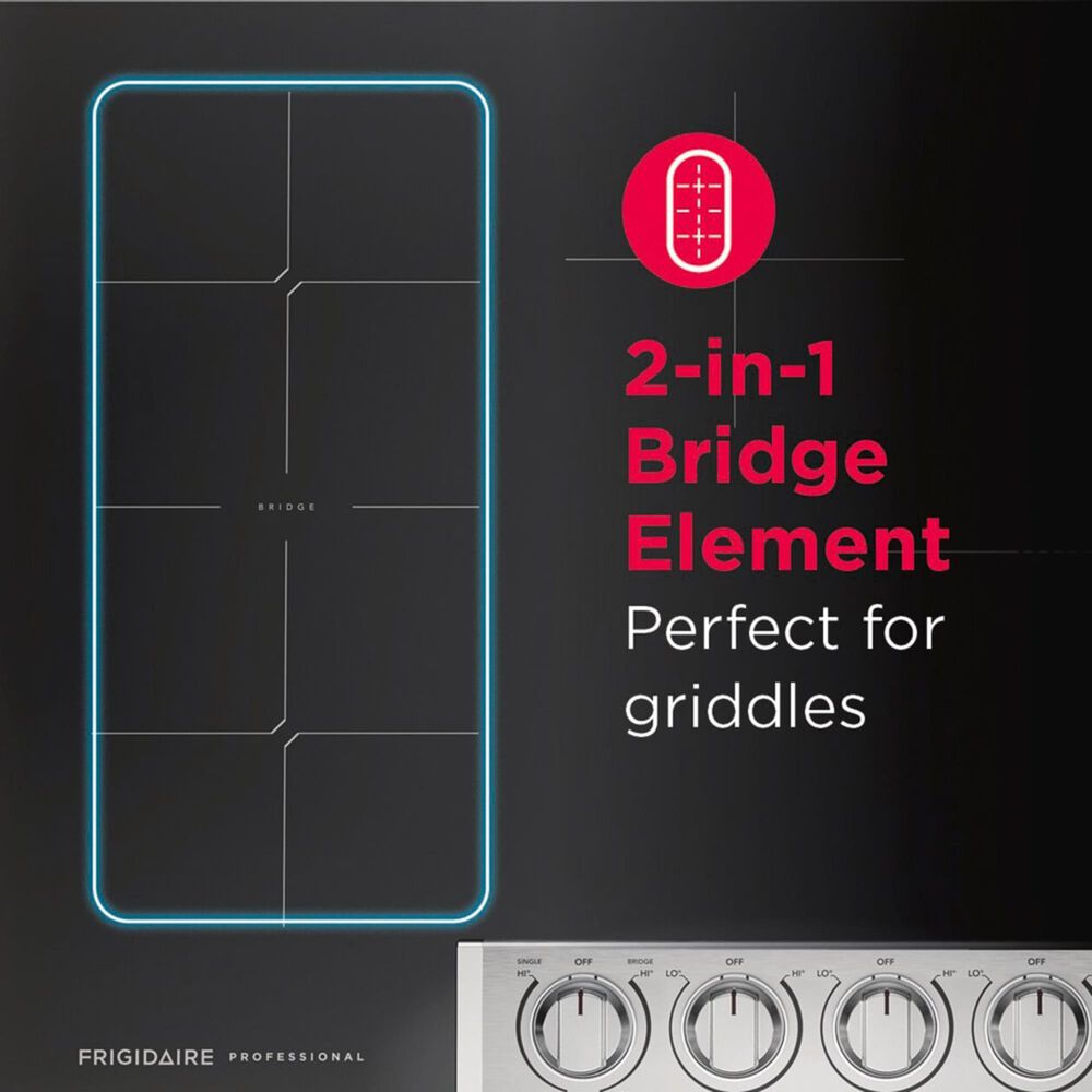 Frigidaire Professional Professional 2-Piece Kitchen Package with 30" Double Wall Oven and 30" Induction Cooktop in Stainless Steel, , large