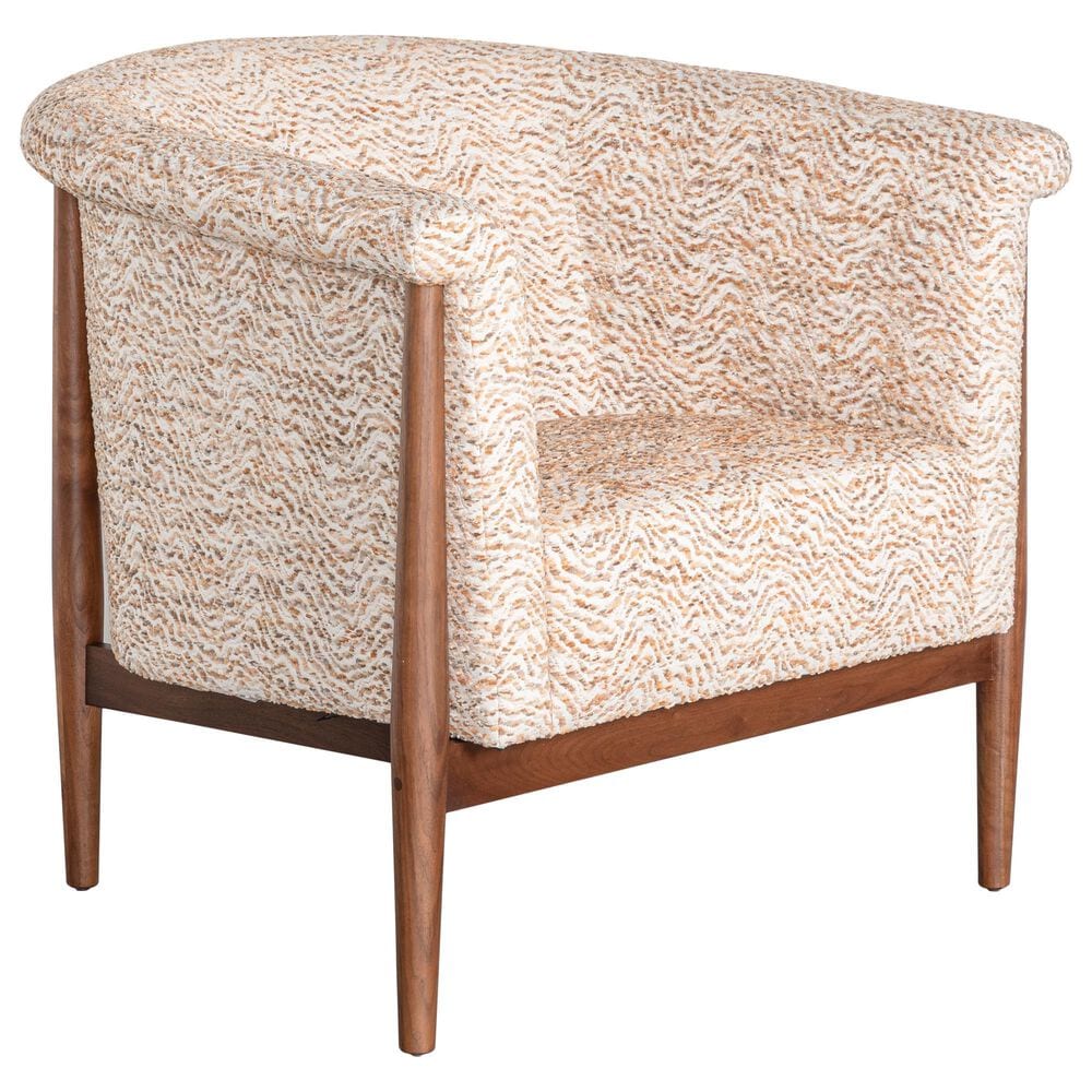 Stickley Furniture Walnut Grove Chair in Beige and Brown, , large