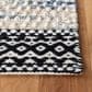 Safavieh Natura 3" x 5" Black and Ivory Area Rug, , large