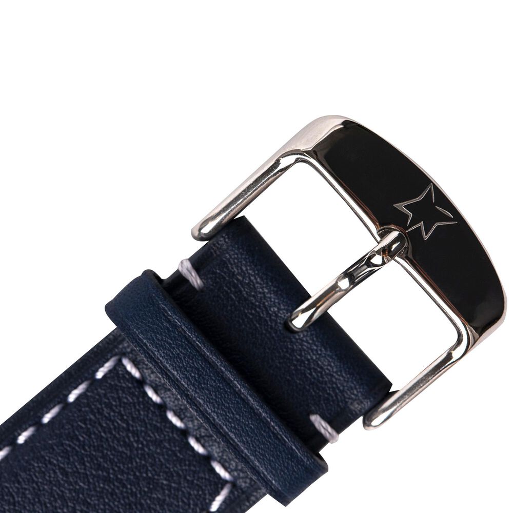 Bluebonnet Cases Band Leather for Apple Watch in Midnight Blue, , large