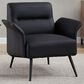 Lumisource Petal Accent Chair in Black, , large