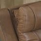 Ashley Knightington Power Reclining Loveseat with Audio Seating in Caramel, , large