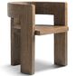 Jennifer Taylor Home Soren Arm Chair in Heritage Medium Dark Brown, , large