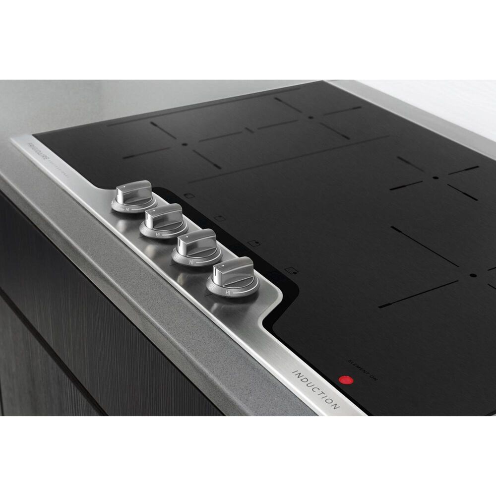 Frigidaire 30'' Induction Cooktop in Black and Stainless Steel