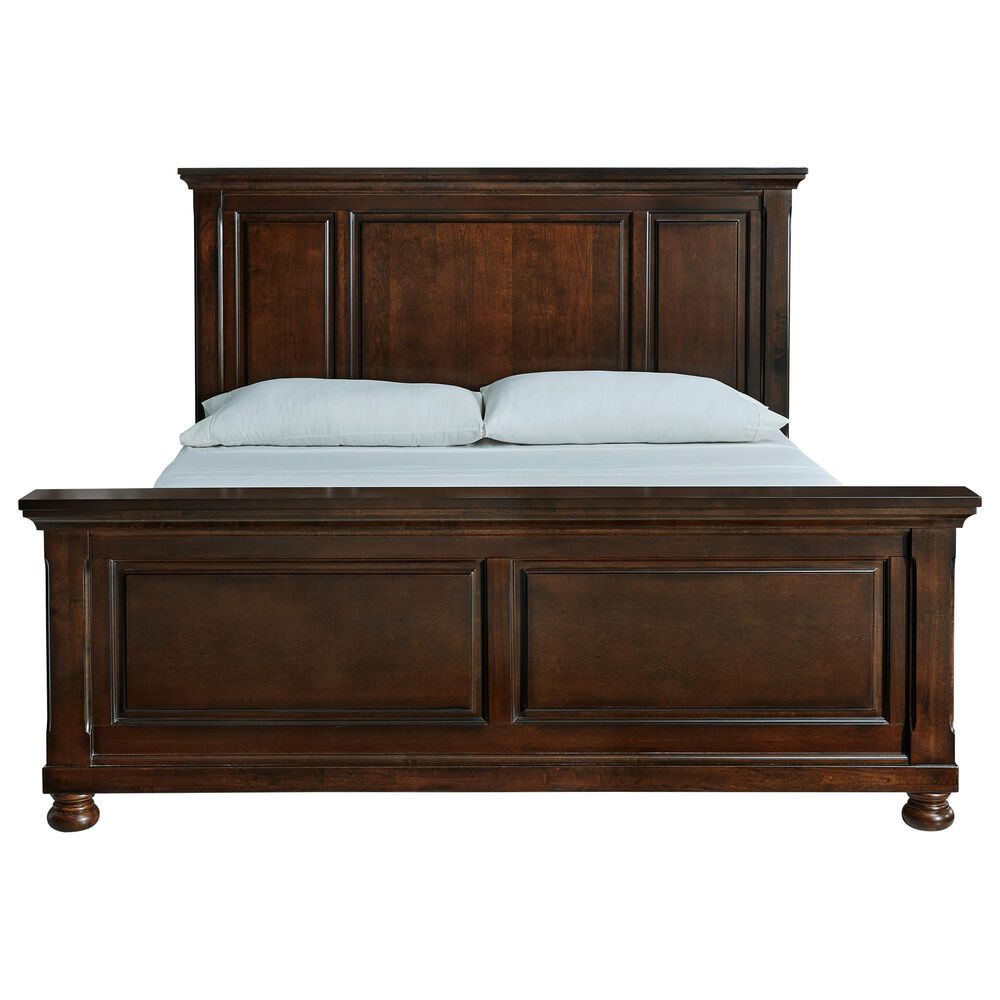 Millenium Porter King Panel Bed in Rustic Brown, , large