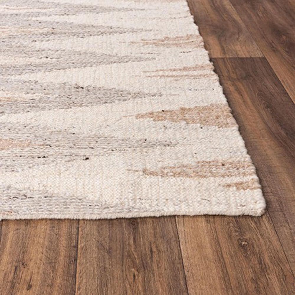 RIZZY Nova 8&#39; x 10&#39; Beige and Ivory Area Rug, , large