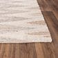 RIZZY Nova 8" x 10" Beige and Ivory Area Rug, , large