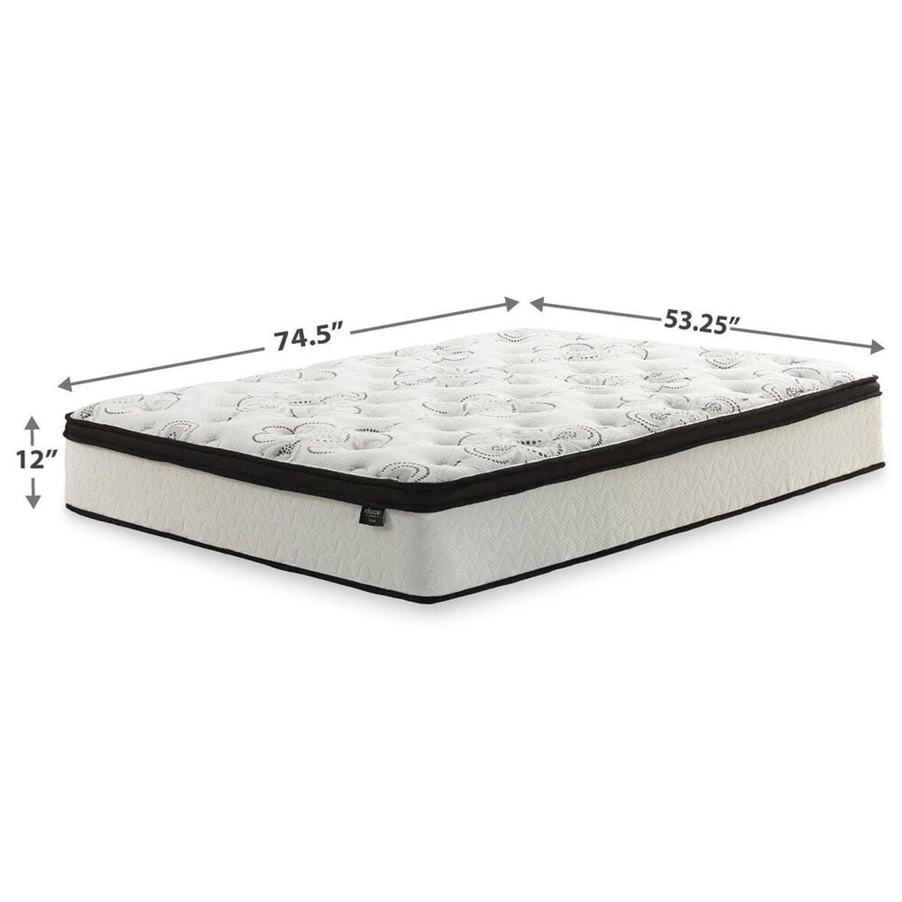 Ashley Chime 12" Hybrid Extra Plush Tight Top Full Mattress, , large