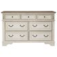 Ashley Realyn 5-Piece King Bedroom Set in Chipped White and Distressed, , large