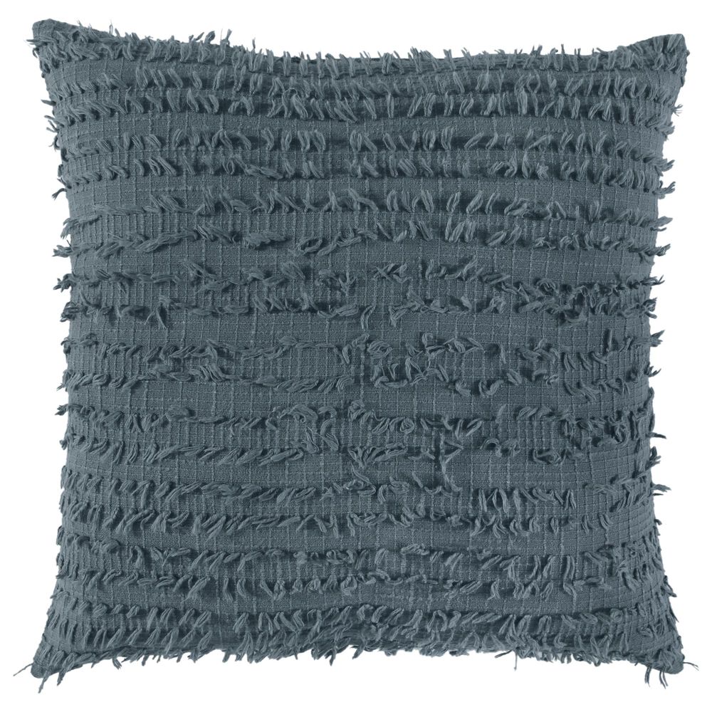 Rizzy Home Transitional Solid 20" Pillow in Gray, , large