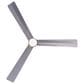 Minka-Aire Simple 52" Indoor/Outdoor Ceiling Fan with LED Light in Brushed Nickel Wet, , large