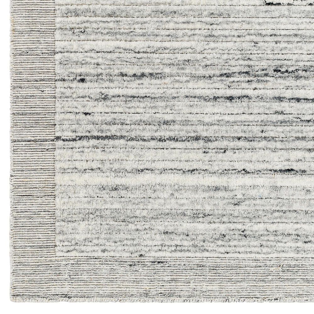 Surya Yasmin 2&#39; x 3&#39; Gray, Ivory and Black Area Rug, , large