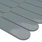 MS International Cielo Azul Scallop 12" x 12" Porcelain Mosaic Sheet, , large