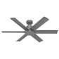 Hunter Kennicott 52" Outdoor Ceiling Fan in Matte Silver, , large