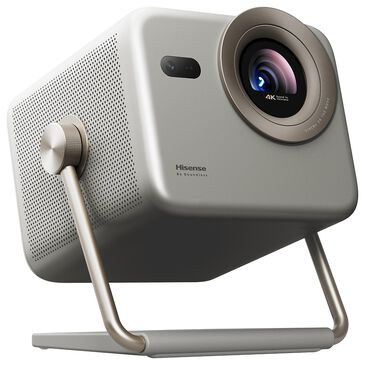 Hisense Triple Laser 4K Smart Mini Projector in Gray, , large