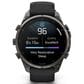 Garmin fenix 9 Pro Smartwatch 47mm Carbon Gray DLC Titanium with Black and Pebble Gray Silicone Band, , large