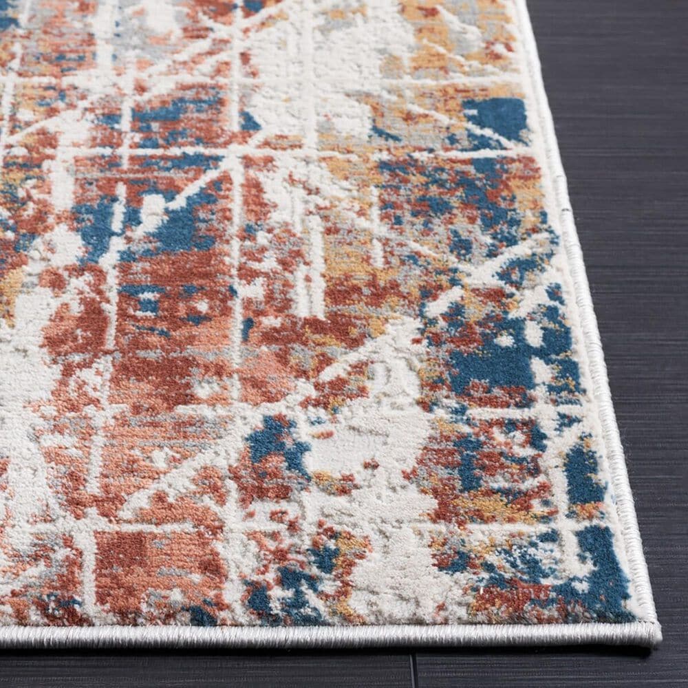Safavieh Invista 5&#39;3&quot; x 7&#39;6&quot; Grey and Dark Grey Area Rug, , large