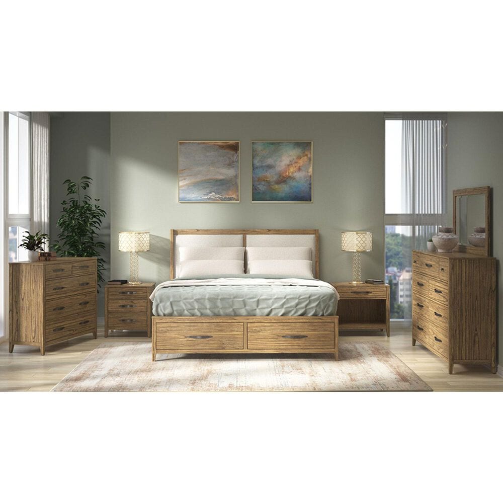 Napa Furniture Design Belgium 3-Piece Queen Storage Bedroom Set in Sandrift, , large