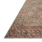 Amber Lewis x Loloi Billie 2"3" x 3"9" Aqua and Rust Area Rug, , large