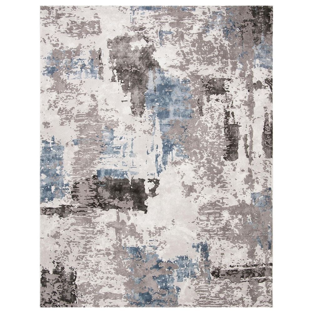 Safavieh Craft CFT820F 10"6" x 14" Grey and Blue Area Rug, , large