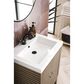 James Martin Vanities Linden 24" Single Bathroom Vanity in Whitewashed Walnut with 5 cm White Glossy Resin Top and Rectangular Sink, , large