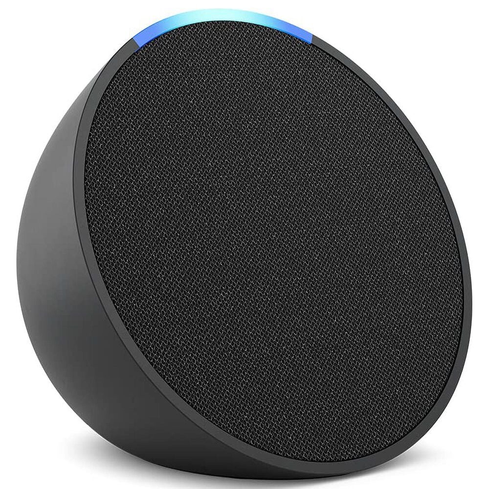 Amazon Echo Pop Full sound compact smart speaker with Alexa in Charcoal, , large