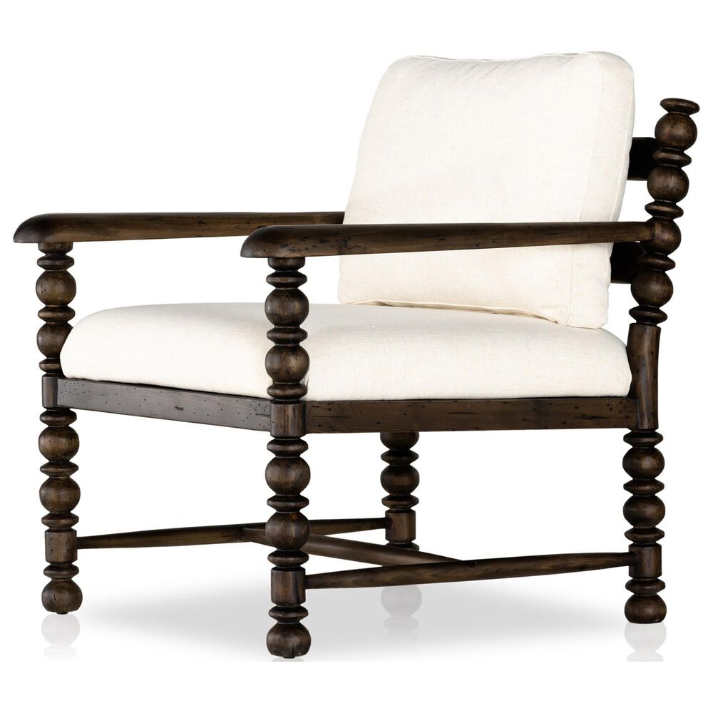 Four Hands Allston Accent Chair in Halcyon Ivory, , large