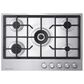 Fisher & Paykel 30" Natural Gas Cooktop with 5-Burner in Stainless Steel, , large